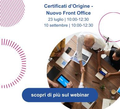 WEBINAR IMPRESE sui Certificati d'Origine - Nuovo 
