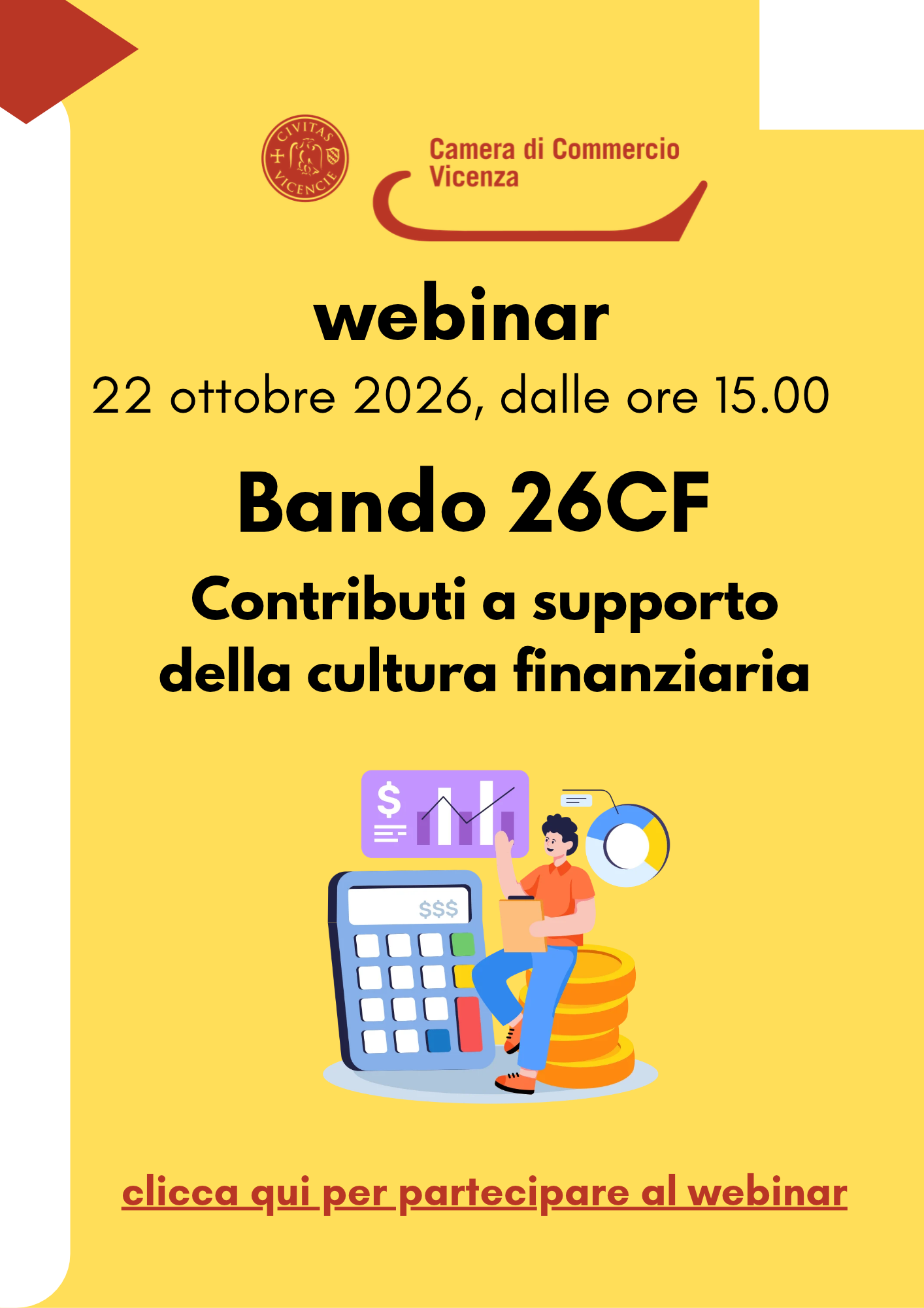 BANDO CULTURA FINANZIARIA - ANNO 2026 (26CF). Pre
