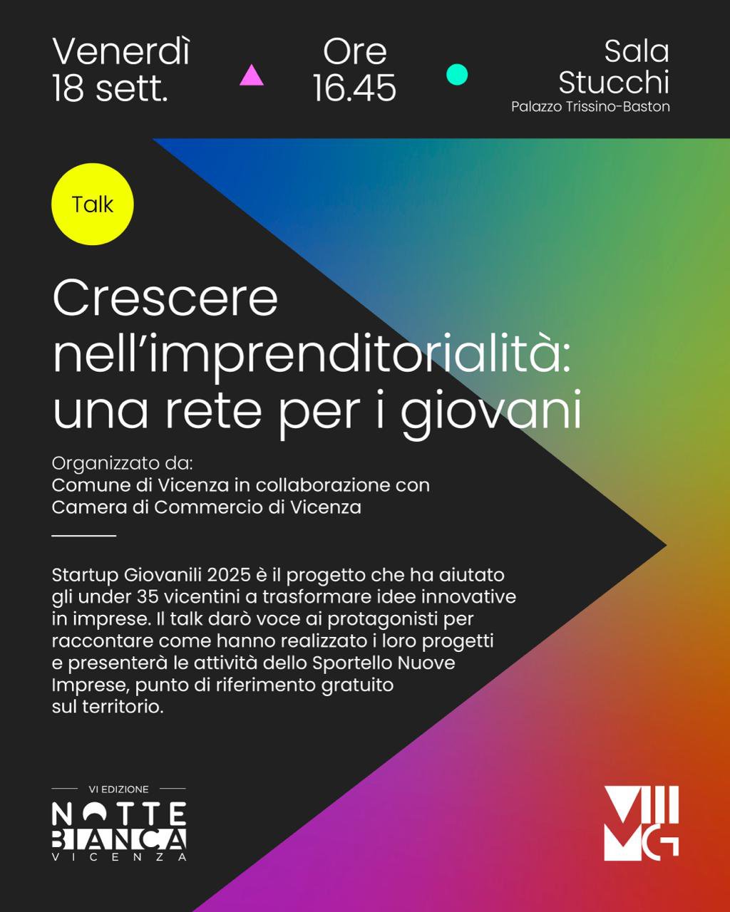 Giovani e impresa: giovedì 18 settembre alle 16.45