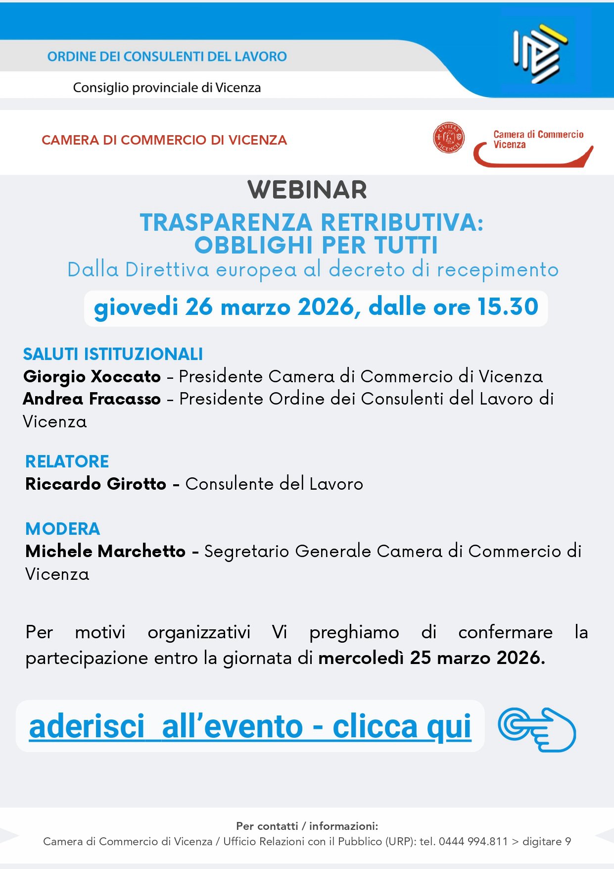 Webinar TRASPARENZA RETRIBUTIVA: OBBLIGHI PER TUTT